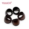 YULUCH 2022 Vintage en bois africain ethnique anneau bijoux pour la mode femme mariage main bijoux cadeaux ► Photo 1/6