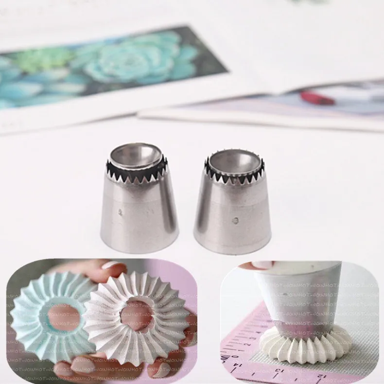 

2018 New Arrival Sulta Ne Ring Cookies Mold Piping Nozzles Russian Nozzles Icing Piping Nozzles Set Cake Decorating Pastry Tip