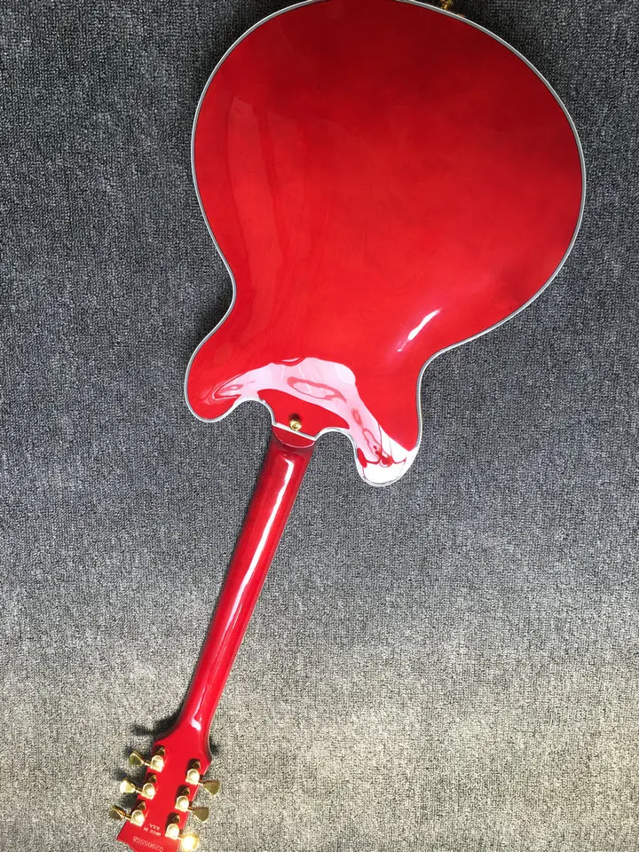 New high quality hollow body Jazz electric guitar, Golden hardware Jazz Guitar,ebony Fingerboard,jazz guitar free shipping 