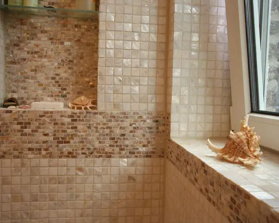 wholesale mother of pearl tiles floor 1 inch square 100 natural shell mosaic bathroom shower - Bathroom Tiles Kolkata wholesale mother of pearl tiles floor 1 inch square 100 natural shell mosaic bathroom shower - Bathroom Tiles Kolkata