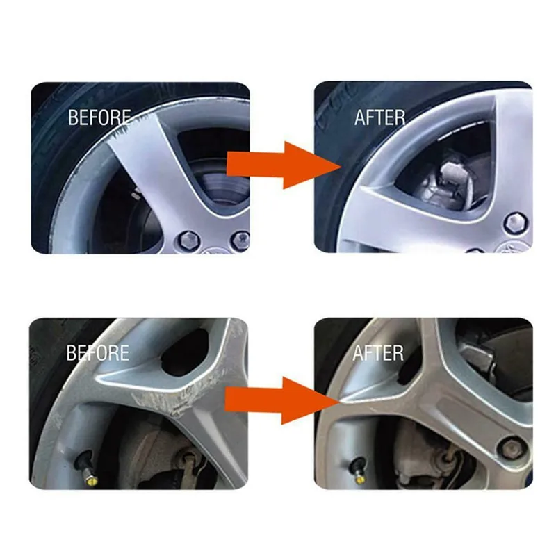 DIY Alloy Wheel Repair Kit 5 Minutes General Purpose Silver Paint Fix Tool Car Auto Rim Dent Scratch Car Wheel Repair Kit DIY Alloy Wheel Repair Kit 5 Minutes General Purpose Silver Paint Fix Tool Car Auto Rim Dent Scratch Car Wheel Repair Kit