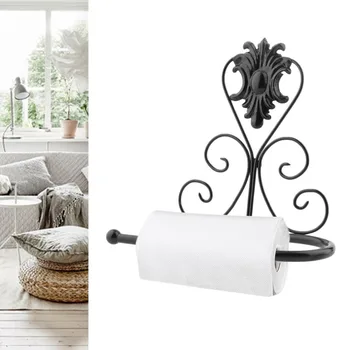 

Classic toilet paper holder Creative Iron Tissue Bathroom Accessories Toilets Holders Wall paper holder Mount Rack Hanger
