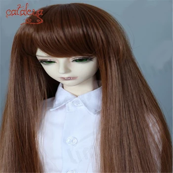

Cataleya Bjd doll wig brown 1 / 3 high temperature fiber girls lengthen doll hair
