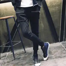 28-42 Горячая Весна Мужская Новая мода Досуг Харлан Маленькие ноги shacks мешковатые брюки стилист волос