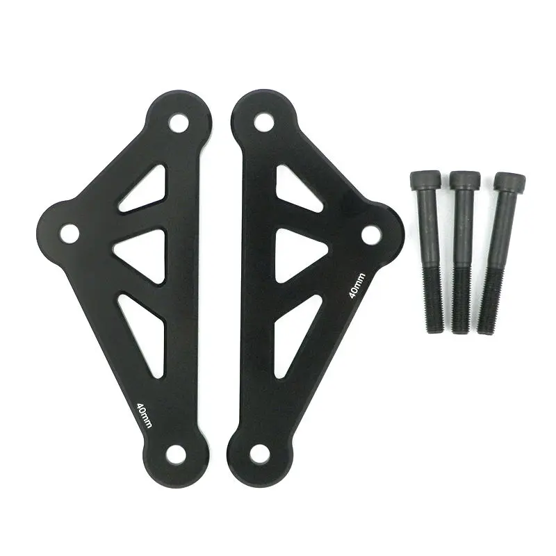 Green Black Adjustable Suspension Linkage Drop Link Kit Lowering
