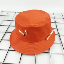 Новинка, Панама, шапки, новая мода, Harajuku, фирменные, специальный дизайн, Snapback, шапки, сигареты, вышивка, хип-хоп, кепки-ведро