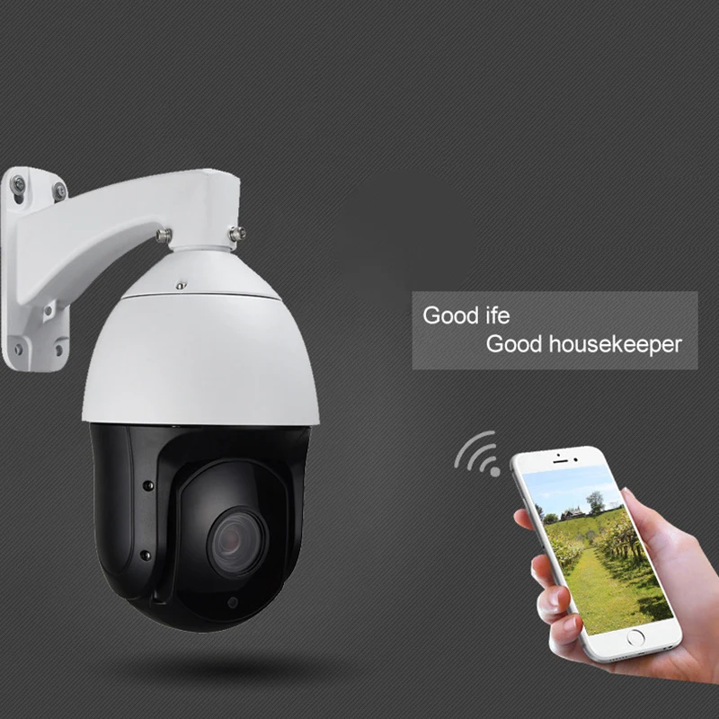 POE наружная PTZ ip камера с аудио HD 1080p 2MP 20xoptical Zoom IP66 водонепроницаемая Поддержка
