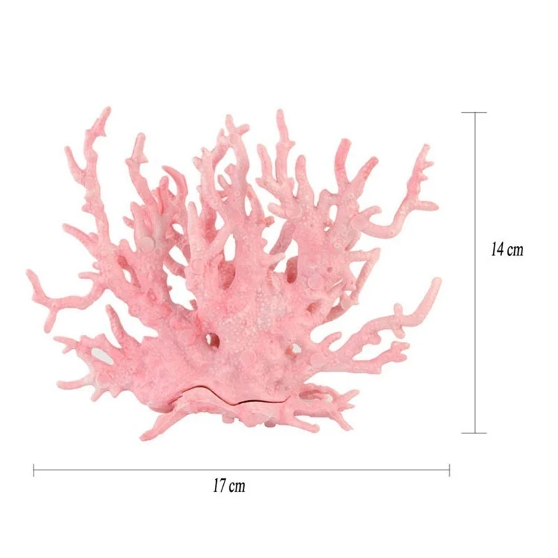 Искусственное растение Коралловая вода аквариум Подводное украшение