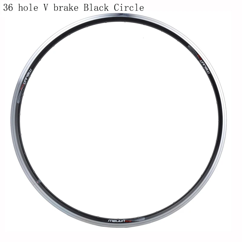 MEIJUN 26-inch mountain bike double disc brakes V brake aluminum 32-hole 36-hole rims Bicycle ring