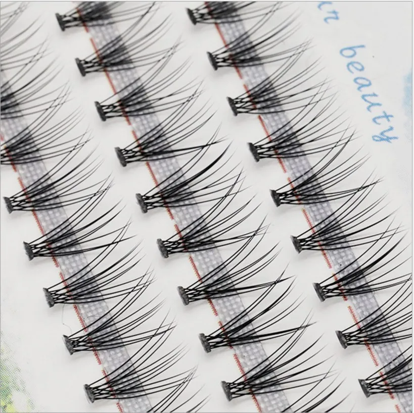 HBZGTLAD handmade Lash Volume Lash Fans 10D 0.1mm Volume Fans Semi