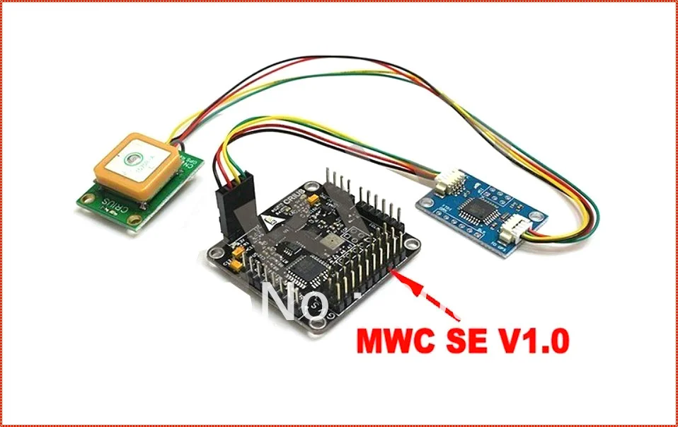 Free Shipping I2C GPS NAV Module W CN 06 V2.0 GPS Receiver U blox MWC