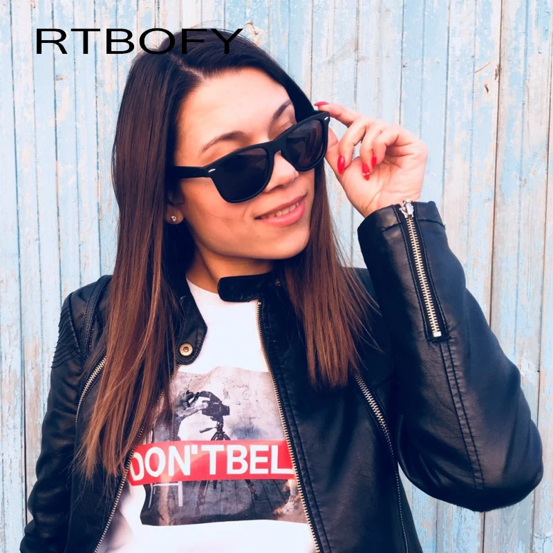 RTBOFY поляризованных солнцезащитных очков для Для мужчин или Для женщин классический Для мужчин ретро заклепки оттенки наружное вождения