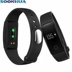 Soonhua ID107 SmartBand смарт-браслет сердечного ритма сна Мониторы OLED Экран Touchpad Фитнес трекер для IOS Android Smart Band