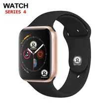 Men Women Smart Watch Series 4 Heartrate Pedometor 42mm Bluetooth smartwatch 1:1 for ios apple iPhone & Android Samsung phone