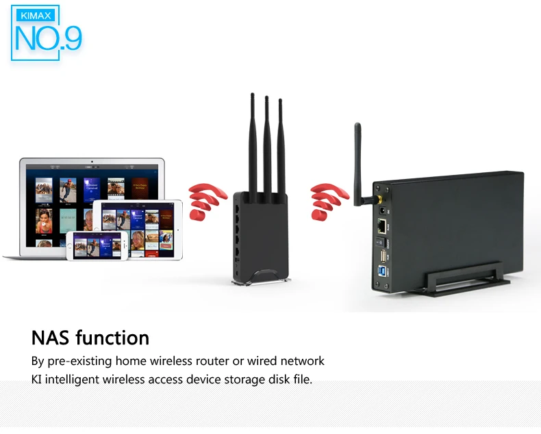 hard drive case for internal hard drive Aluminum Hard Disk External Case Nas Wifi Router 300mbps Wifi Repeater HDD3.5 Sata to Usb 3.0 Enclosure External Hard Drive Box external hdd box 2.5