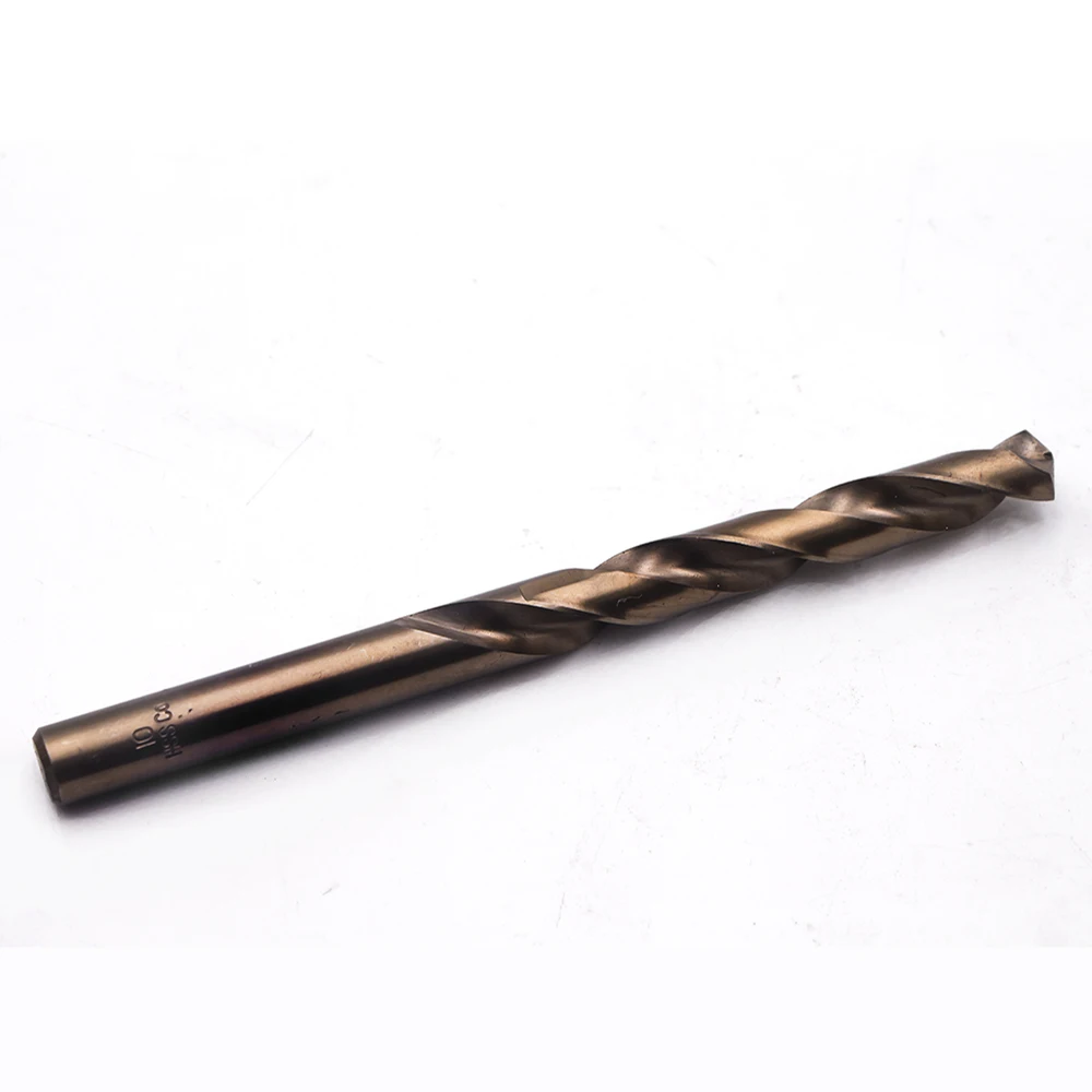 BDCAT 15Pcs/Set 1.5-10mm Park Shank HSS-Co 5% M35 Cobalt Twist Drill Spiral Drill Bit for metalworking and woodworking BDCAT 15Pcs/Set 1.5-10mm Park Shank HSS-Co 5% M35 Cobalt Twist Drill Spiral Drill Bit for metalworking and woodworking