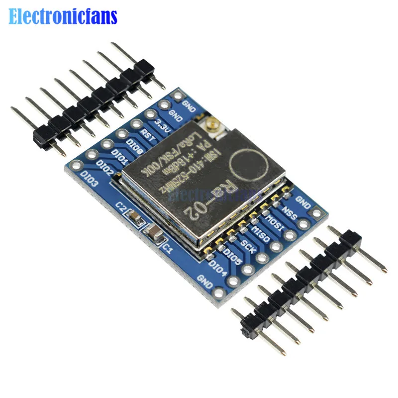 

2pcs/lot SX1278 LoRa Module 433M 10KM Ra-02 Wireless Module Spread Spectrum Transmission Electronic for Smart Home DIY Kit