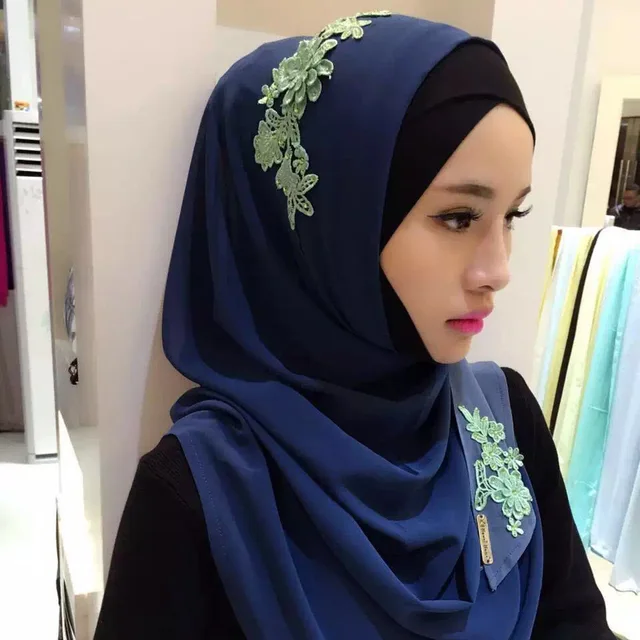 10 style muslim hijab islamic patchwork embroidery jersey scarf women 10 style muslim hijab islamic patchwork embroidery jersey scarf women