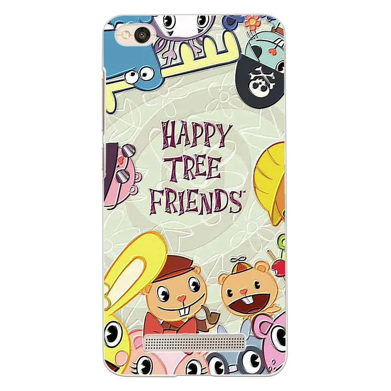 

Happy Tree Friends cartoon soft silicon plastic cover case for xiaomi redmi 4X 4A 4 PRO