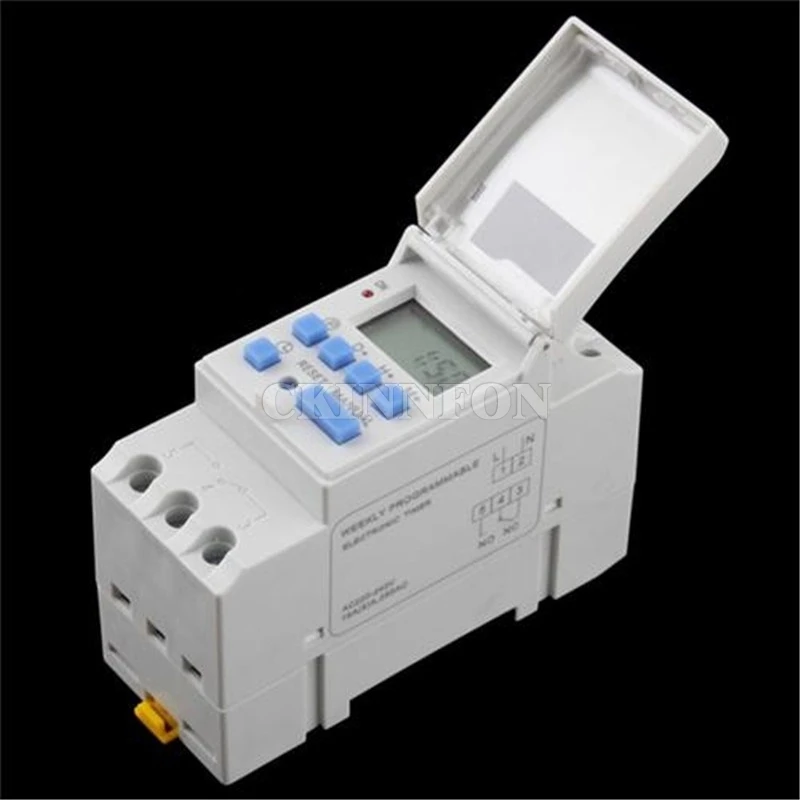 DHL 20PCS THC 15A Digital LCD Weekly Programmable Timer AC 220V Time Relay Switch | Инструменты
