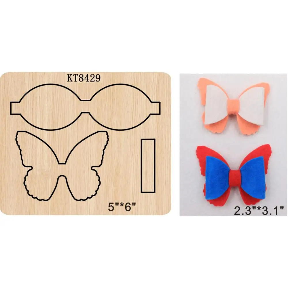 Bow die cutting & Wooden dies