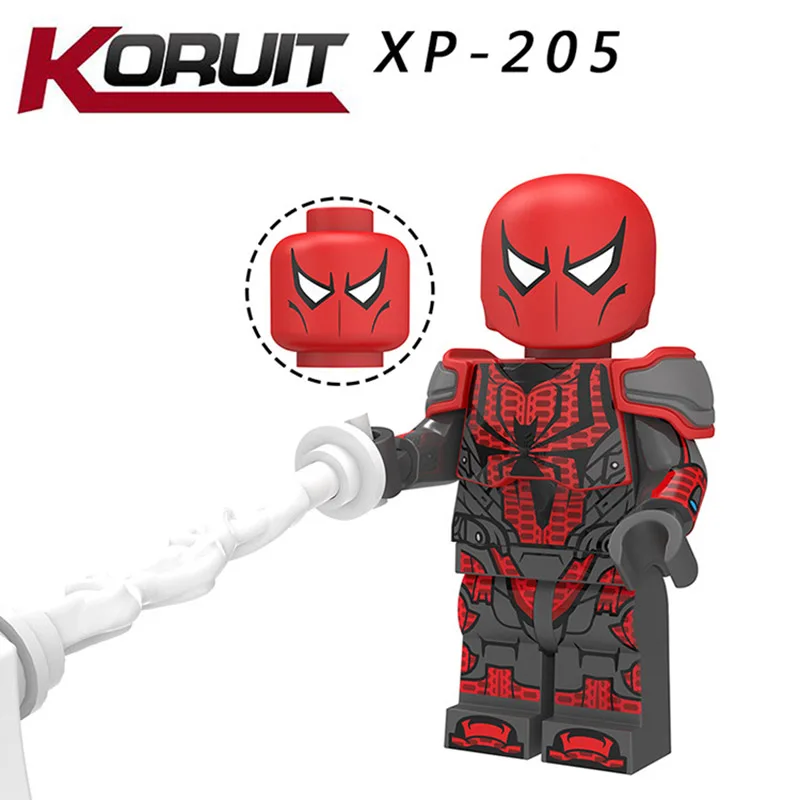 

Single Sale LegoINGlys Far From Home Figure Super Hero Mysterio Spider Man cacodemon Battle Suit Action Toys For Children Gift
