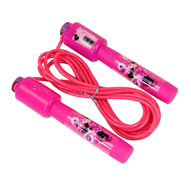 DISNEY Mickey mouse Electronic Counting Ship Jump Rope Kid Cartoon Fitness Exercise Workout Gym Adjustable Skipping For Children (1)