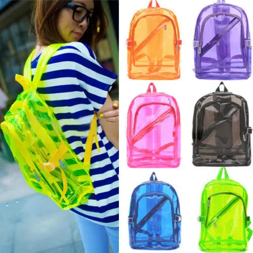 clear backpack for kids