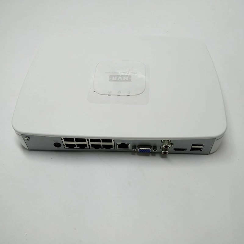 Dahua NVR network DVR NVR4108-8P-4KS2 Video Recorder 8CH Smart 1U 8PoE port 4K&H.265 Up to 8MP Resolution Max 80Mbps