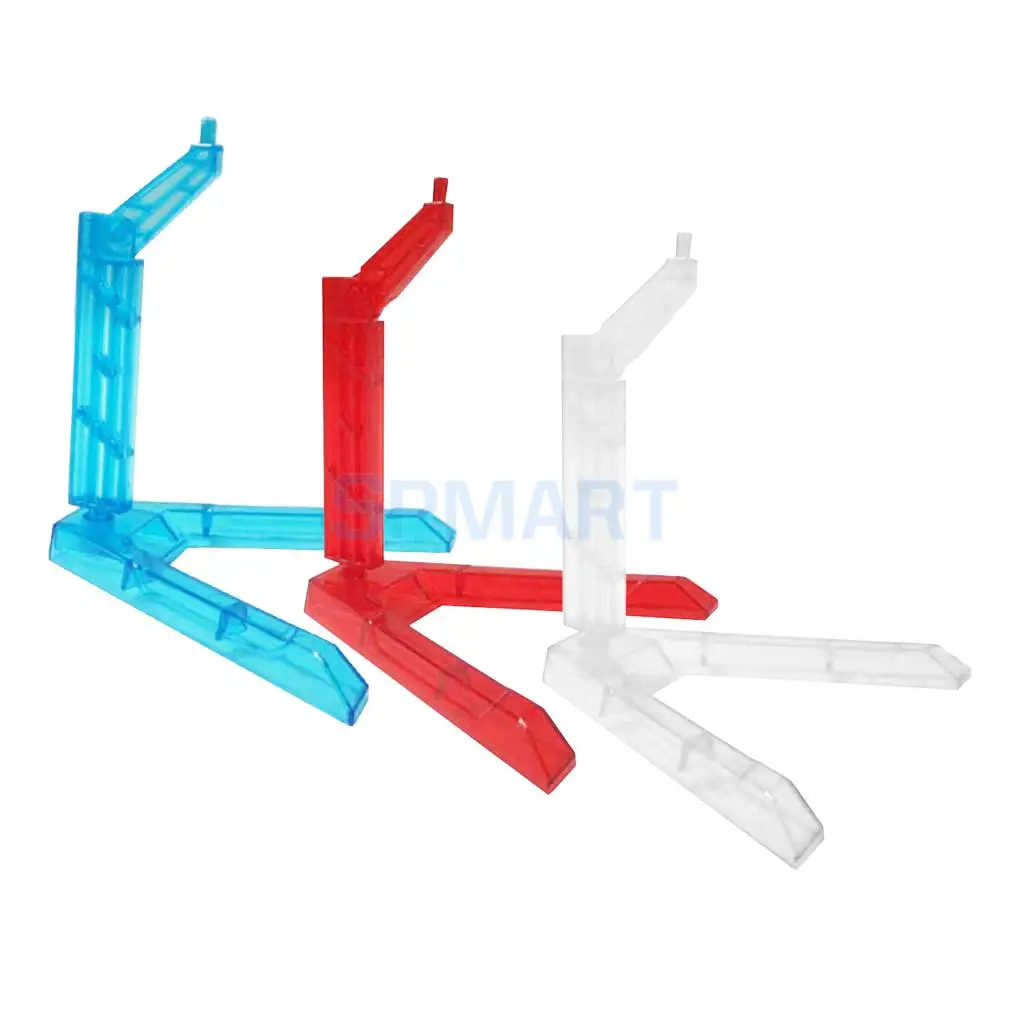 3x Action Base Anime Figure Display Stand Holder Bracket for 1/144 Gundam SD BB Model Toy