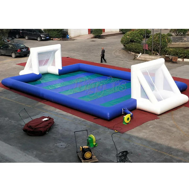 New inflatable soccer field Arena sports field soapy stadium with low