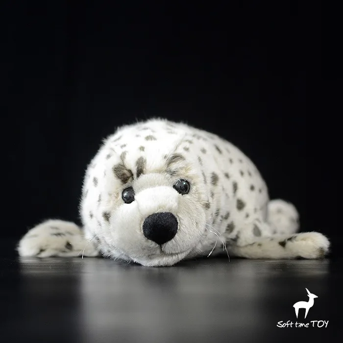 

Simulation Plush Animals Big Toy Spotted Seals Doll Cute Pillow Kids Toys For Women Gifts