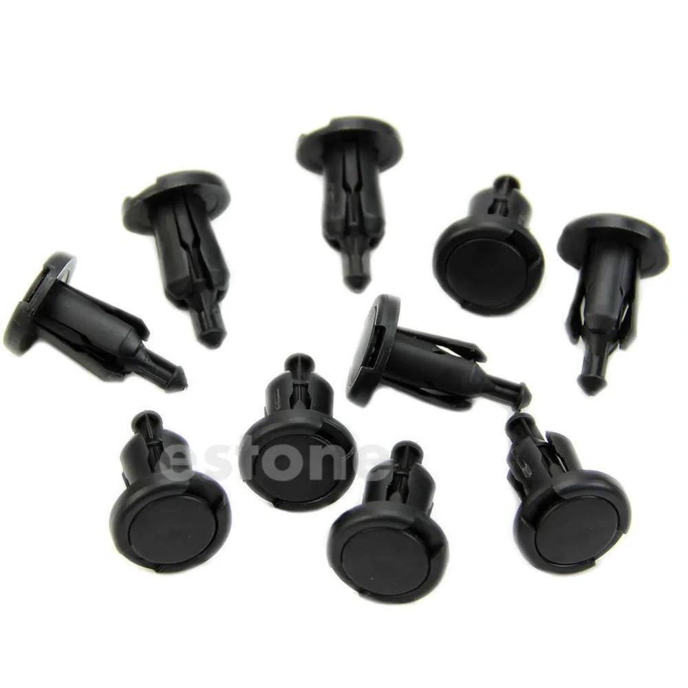 Bumper Hood Fender Splash Guard Retainer Clips Fasteners for Honda