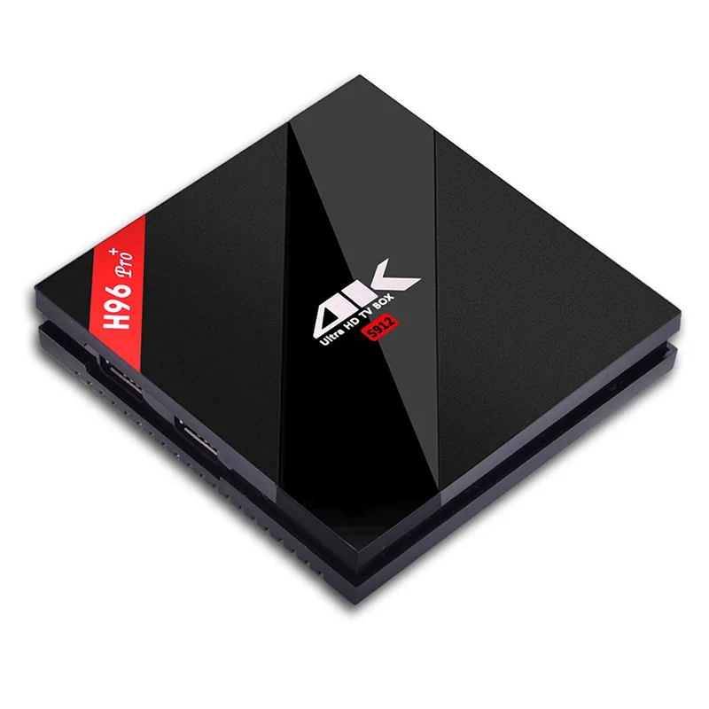 

2019 New H96 PRO+TV Box Smart Set-Top Box Android 7.1.1 OS 3G 64G HDMI 2.0 Amlogic S912 64bit Eight-Core Gigabit Network Port