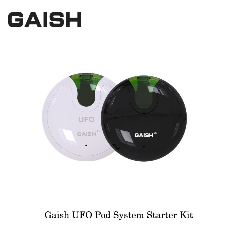 

Newest Cartridge Pod Vape Kit Gaish UFO Pod System Starter Kit All-in-one System 2ML Capacity Catridge 350mAh Internal Battery