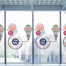 Бесплатный заказ Размеры декоративные конфиденциальности окно Плёнки матовый статические для Стекло окна Наклейки ПВХ красочные прозрачный офис