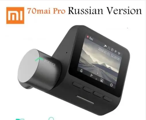 XIAOMI 70mai Dash Cam Pro 1944P HD Автомобильный видеорегистратор Камера IMX335 140 градусов FOV функция Расширенная система помощи водителю управление приложением - Название цвета: Russia version