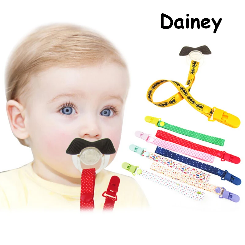 Baby Pacifier Clip Chain Ribbon Dummy Holder Chupetas Soother Pacifier Clips Leash Strap Nipple Holder For Infant Feeding