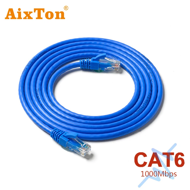 CAT6 UTP Ethernet кабель неэкранированный RJ45 сетевой cat 6 Интернет-кабель патч-корд