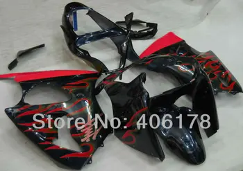

For Ninja ZX6R 2000 2001 2002 ZX-6R 00-02 Flame Hawk Race Bike Motorcycle Fairing for sale (Injection molding)