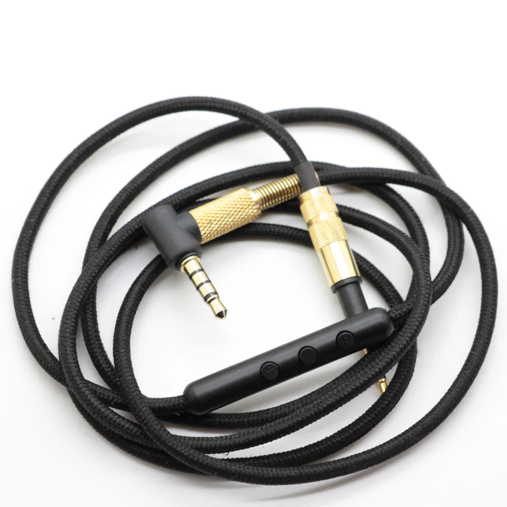 Сменные Hi Fi Аудиокабели K450 для наушников AKG K451 K480 Q460 шнуры с управлением