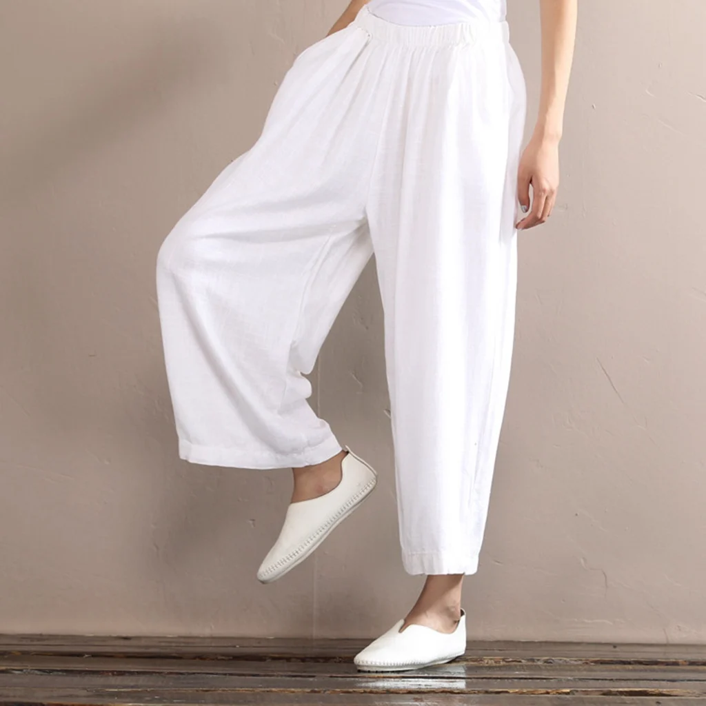 where to buy white linen pants Pi Pants