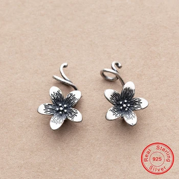 

UQBing 13mm 925 sterling silver Flower Anemone Pendant Fit Charm Bracelet Necklaces Jewelry making