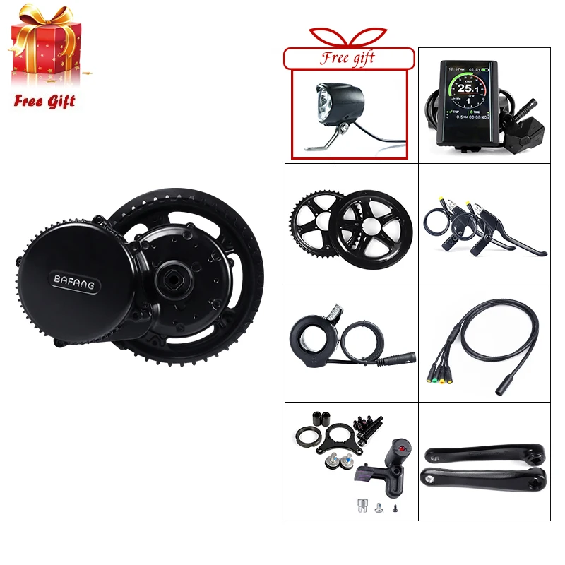 

Bafang BBS02B 48V 750W Mid Drive Motor 8fun BBS02 Bicycle Electric eBike Conversion Kit Powerful Central e-Bike Engine Newest