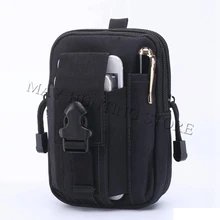 Охотничий Тактический чехол для телефона, чехол для страйкбола, набедренная нейлоновая поясная сумка с зажимом для ремня, кошелек, сумка для гаджета, многофункциональная сумка