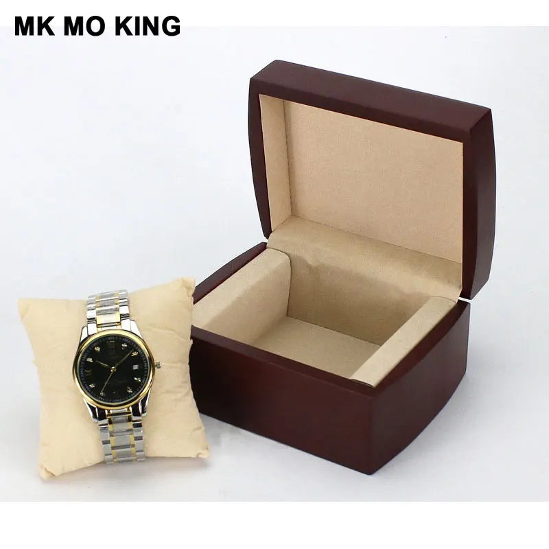 MDF Роскошная брендовая Подарочная коробка для dw Ролекс Cartier tissot Omega Longines Panerai IWC AP Мужские Женские часы браслет ящик из твердой древесины