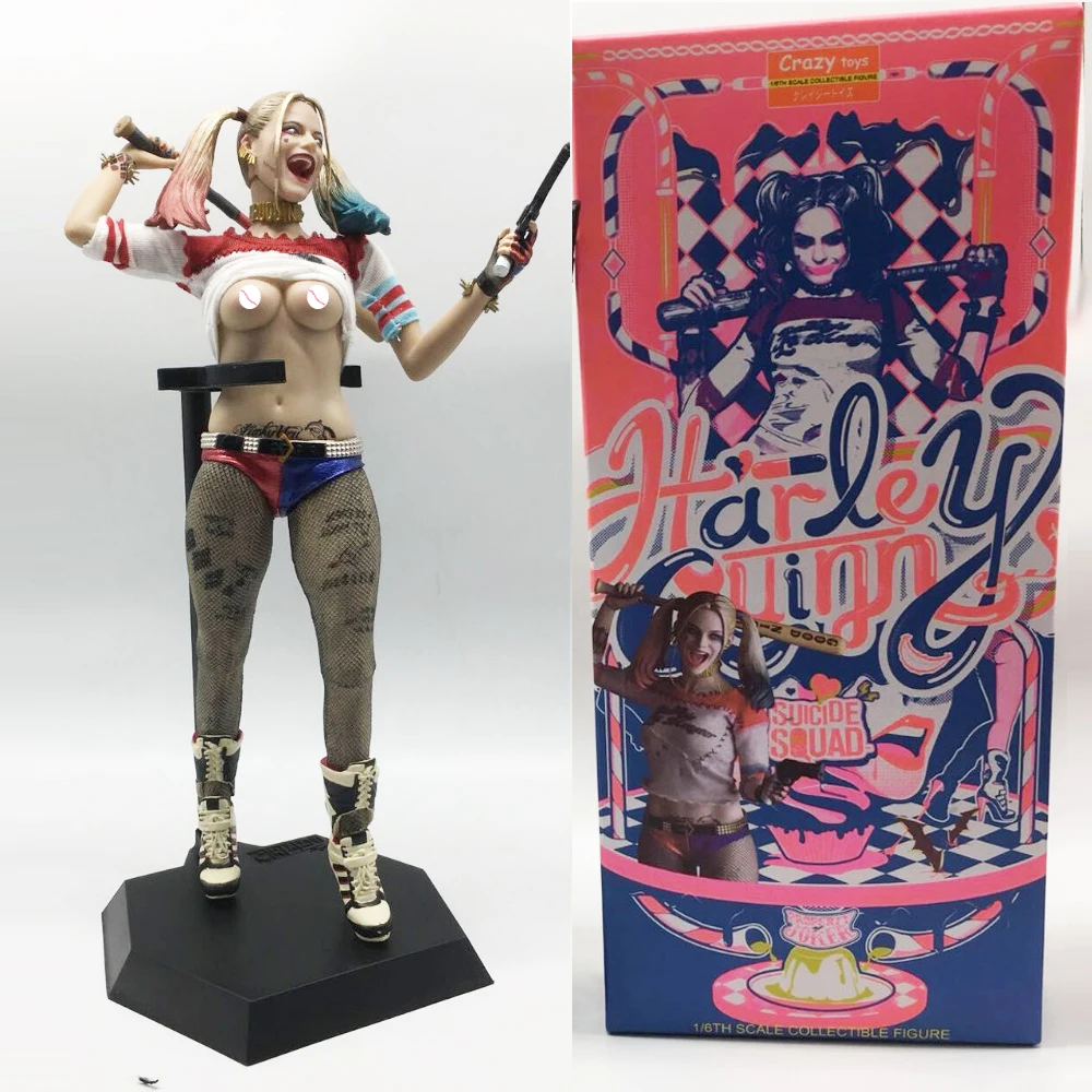 

12inch Crazy Toys Sexy Suicide Squad Harley Quinn Action Figure Toy Doll