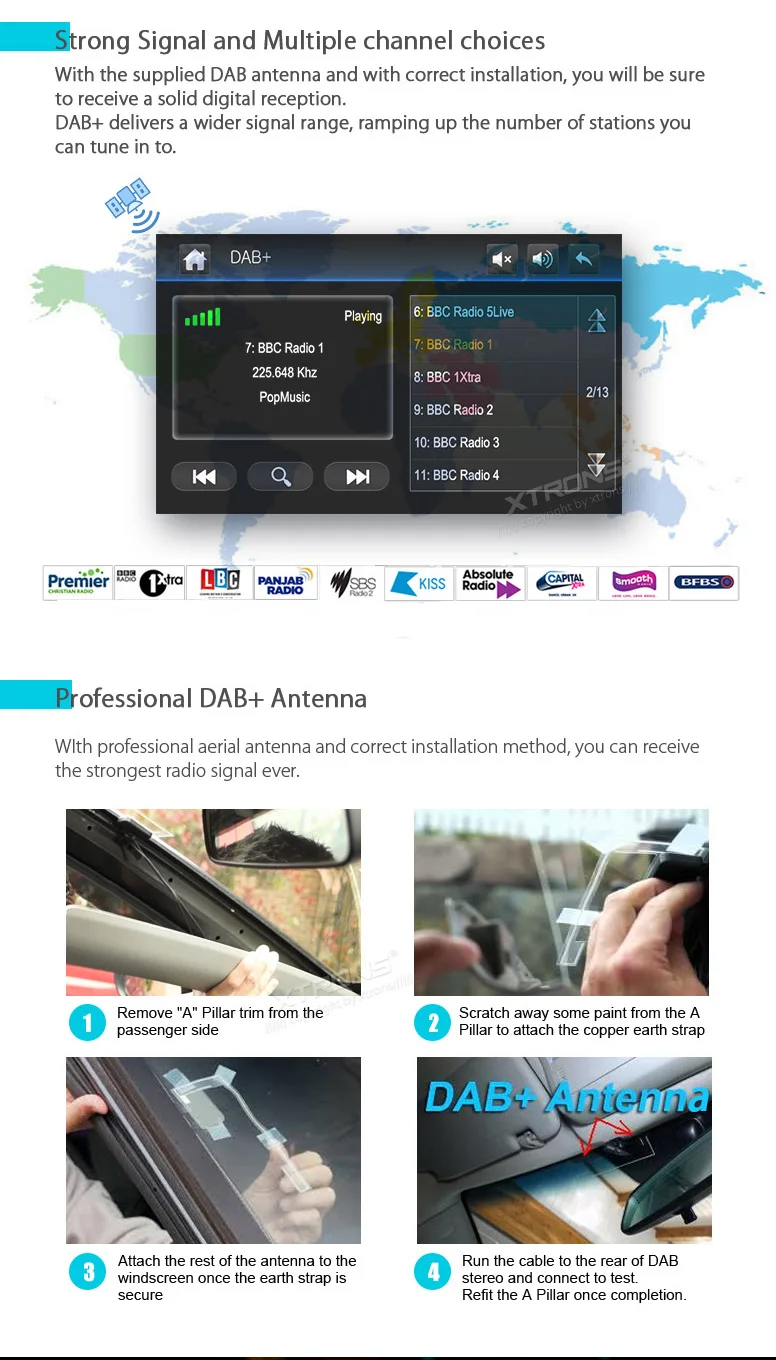 Discount Universal 6.2 Inch 2 Din Car Radio Stereo DVD Player DAB+ Canbus Auto GPS Navigation USB SD Multimedia 4