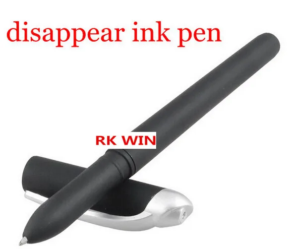 

Free shipping Magic Joke Pen Disappearing Invisible Ink Slowly Disappear Ink within 1-2 hours with self defense tricks
