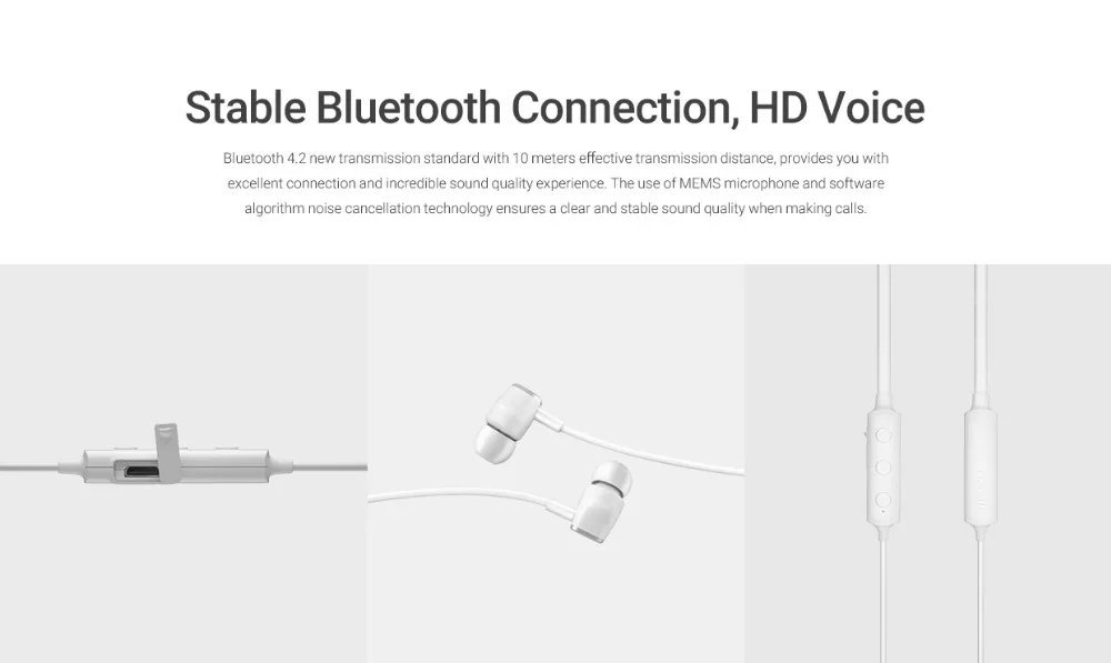 Meizu EP52 Lite, беспроводные наушники, Bluetooth, водонепроницаемые, IPX5, спортивные, Bluetooth 4,2, гарнитура с микрофоном